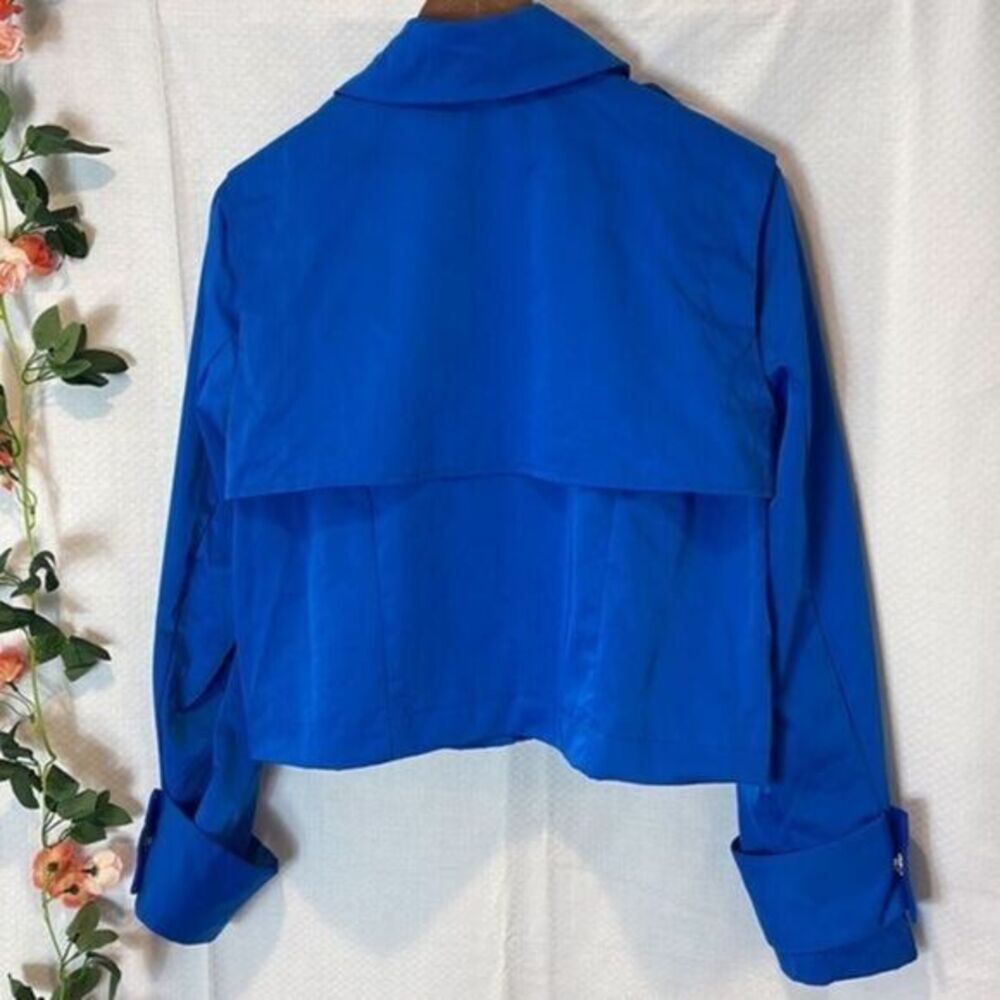 SammyB Adult Cropped Jacket Royal‎ Blue jacket size L - Picture 5 of 6